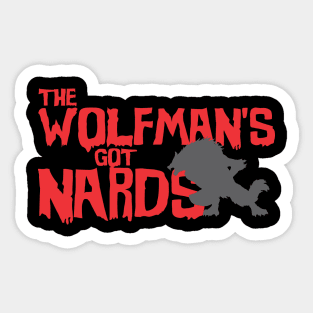 Kick em in the nards! Sticker